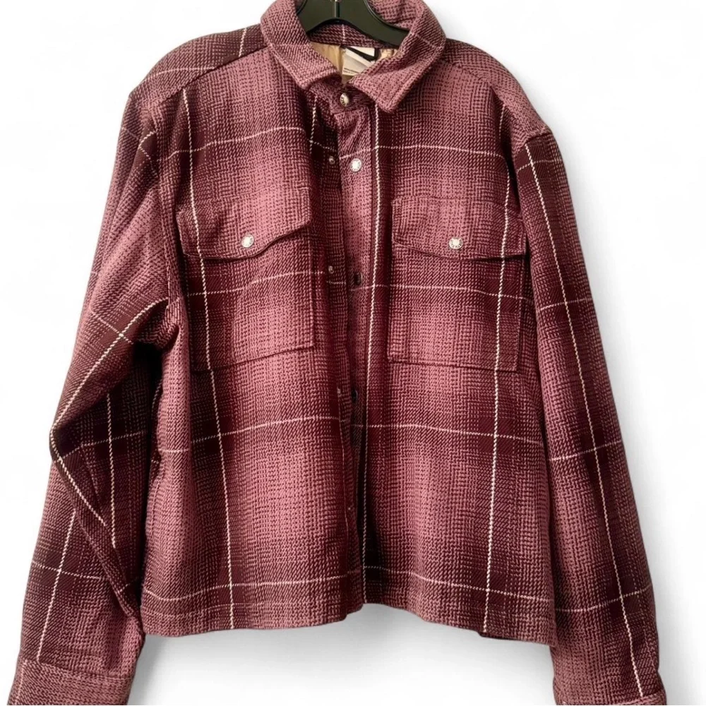 The North Face Men’s Plaid Shacket Jacket Size Small Fall 2023 - Picture 2 of 7